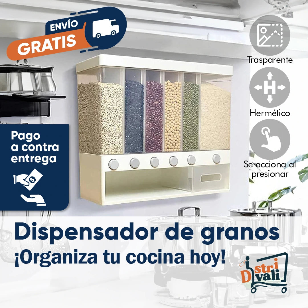Dispensador De Granos X 6