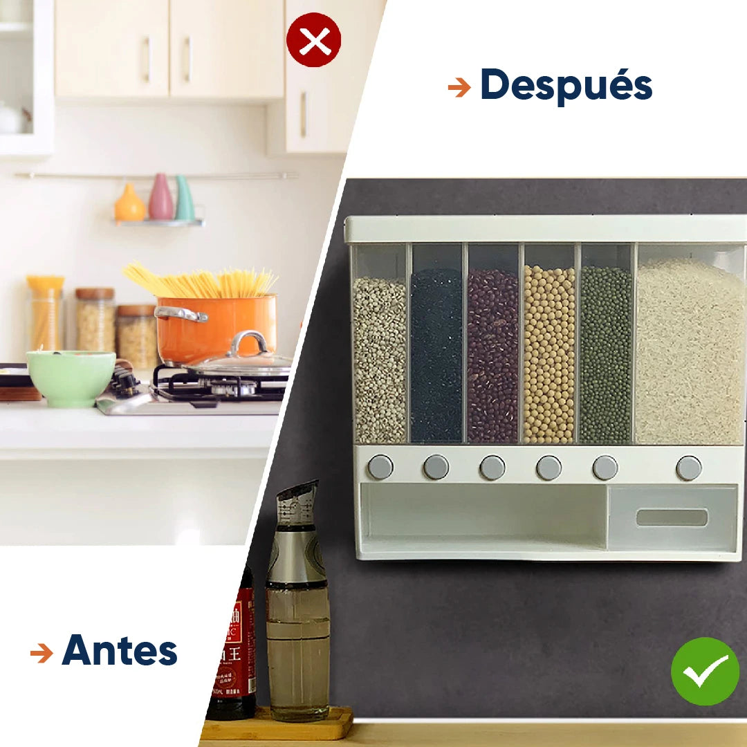 Dispensador De Granos X 6