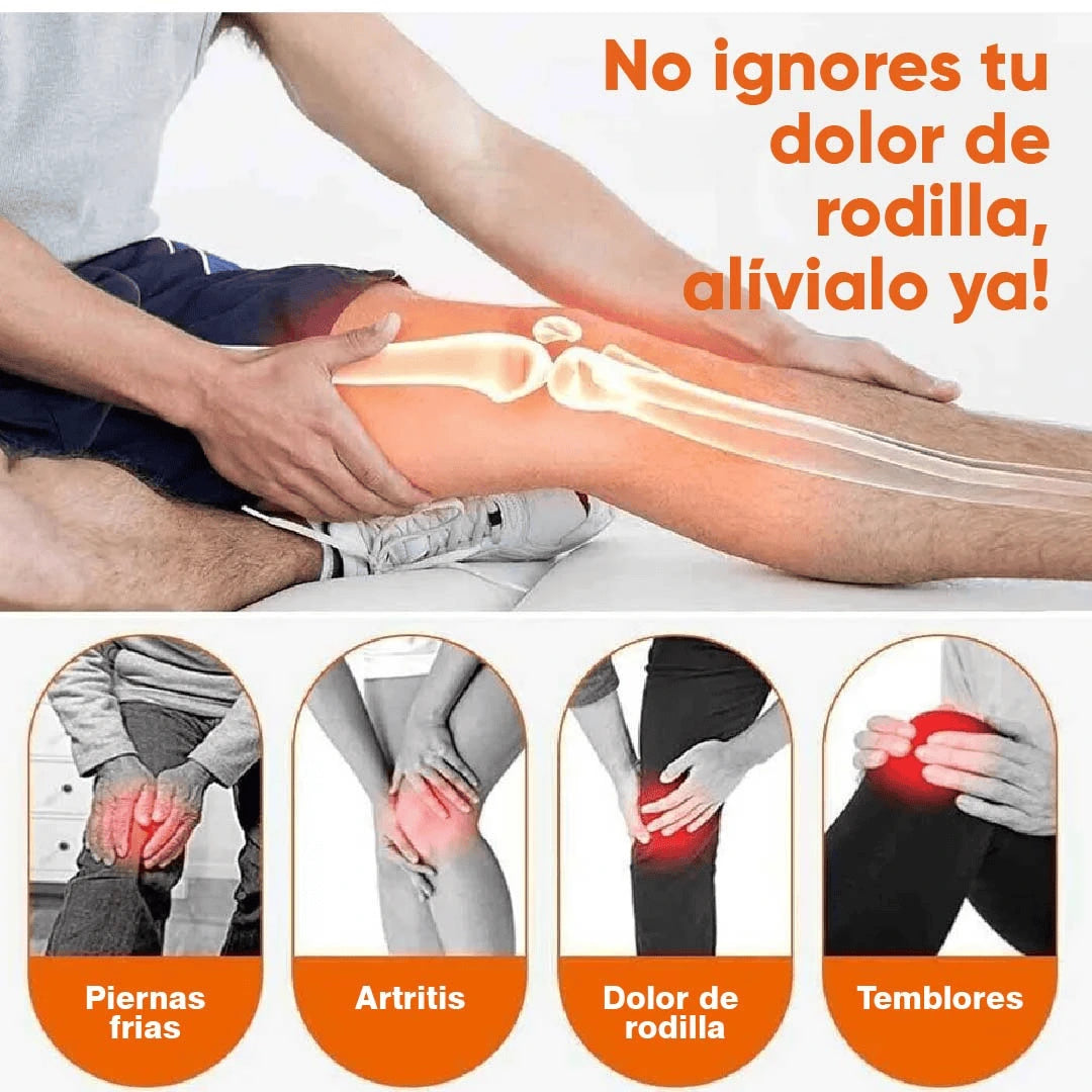 Rodillera terapia calor