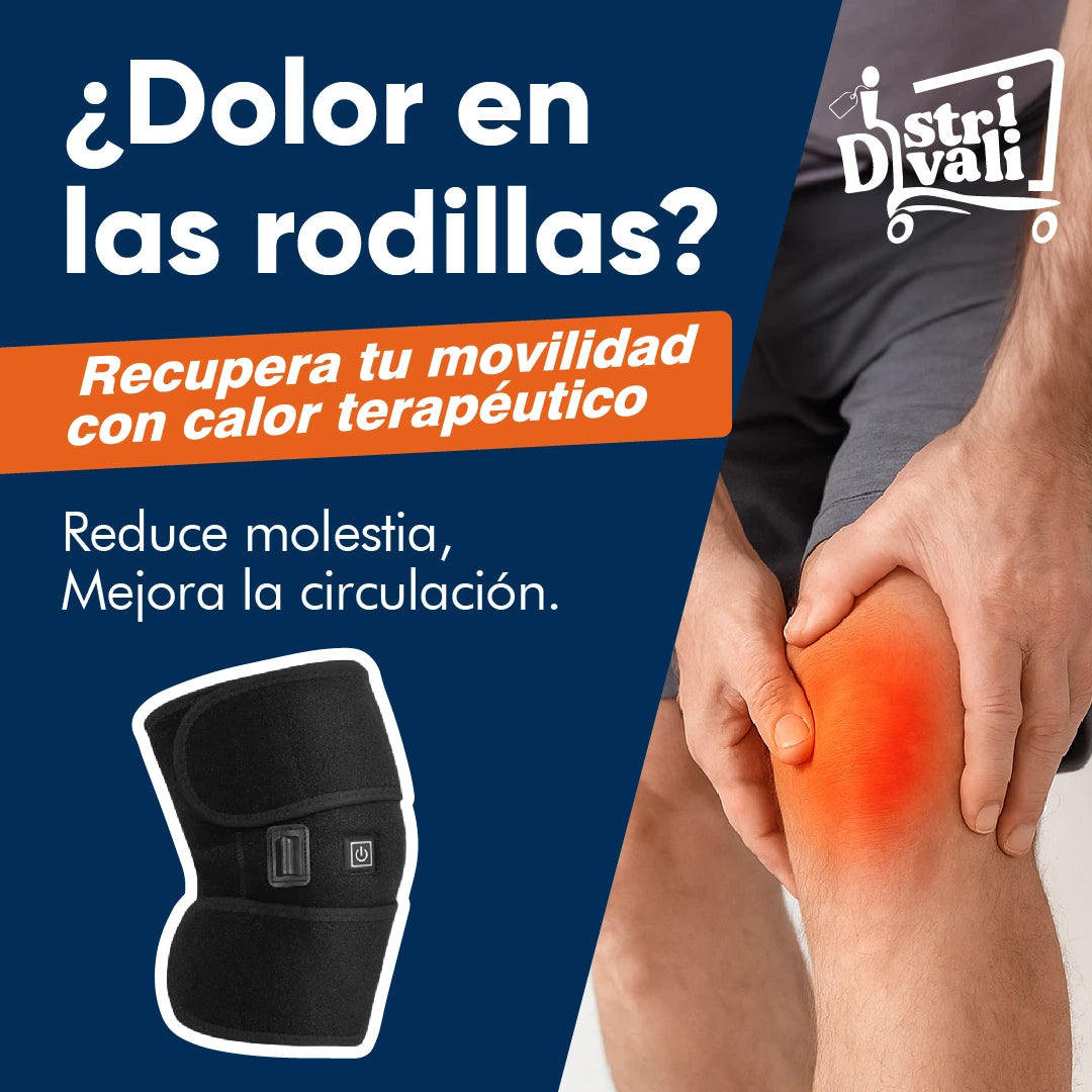 Rodillera terapia calor