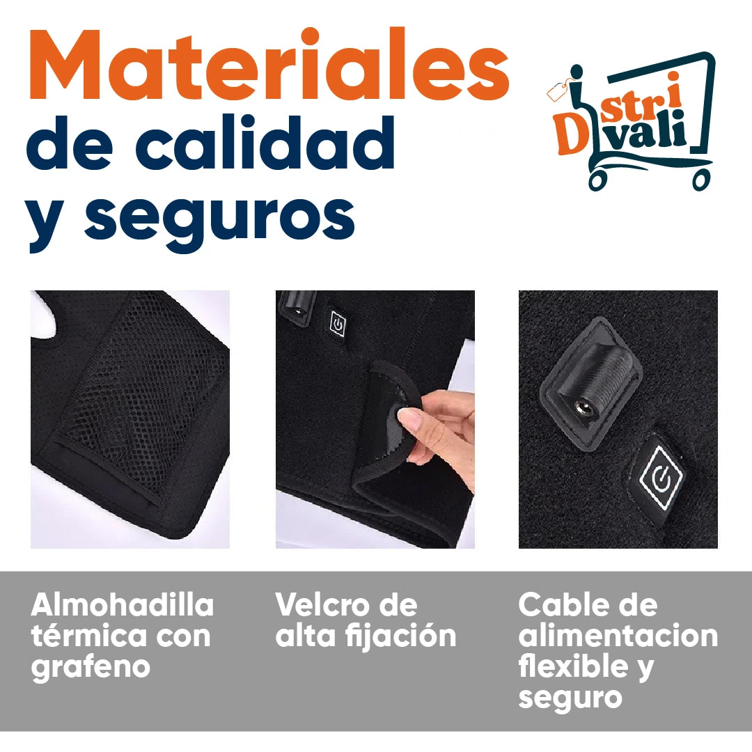 Rodillera terapia calor