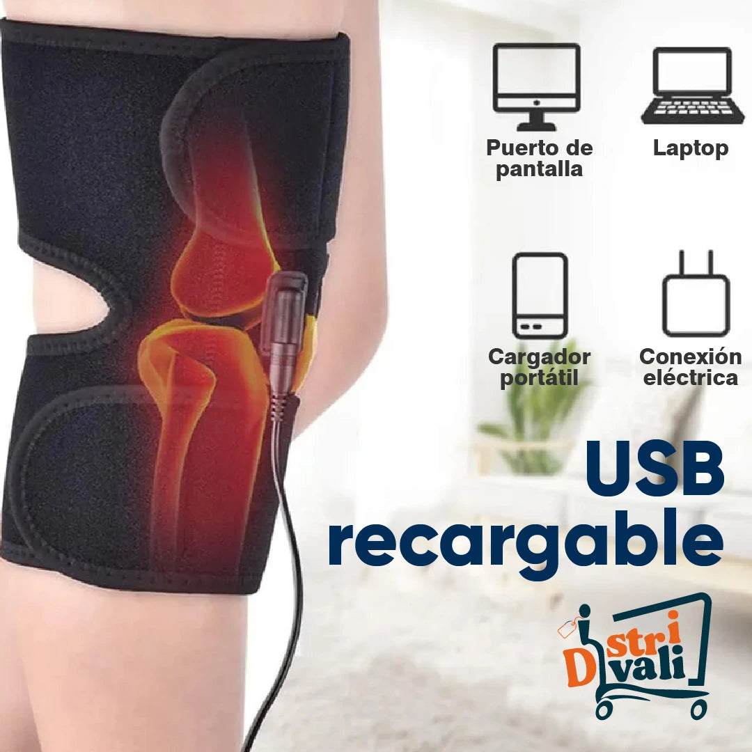 Rodillera terapia calor