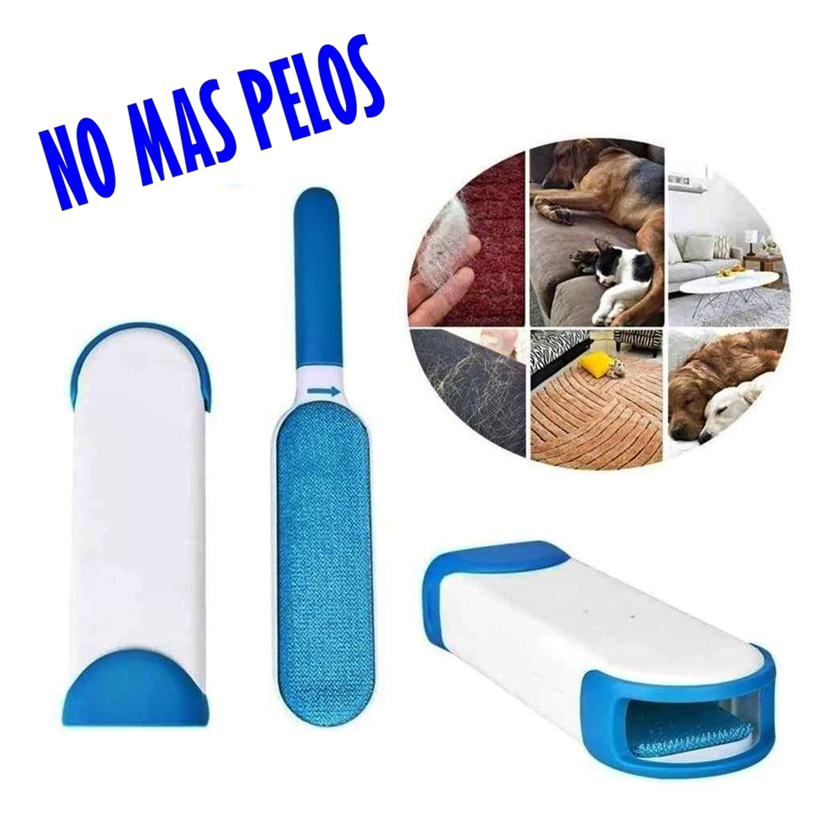 CEPILLO QUITA PELOS REMOVEDOR DE PELUSA DE MASCOTAS