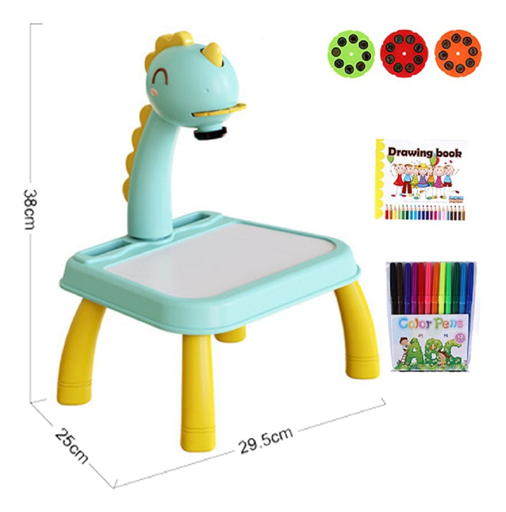 Mesa Didáctica Lazhu Con Proyector Mesa De Dibujo Para Niños
