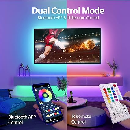 Cinta De Luz Led 5 Metros Rgb Control Remoto