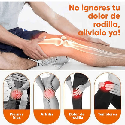Rodillera terapia calor