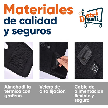 Rodillera terapia calor