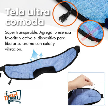 Tapa Ojos Masajeador Aromaterapia Y Gel
