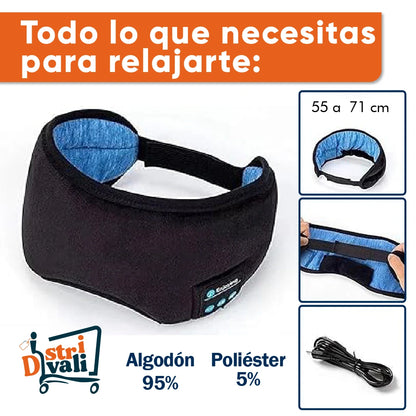 Tapa Ojos Masajeador Aromaterapia Y Gel