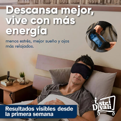 Tapa Ojos Masajeador Aromaterapia Y Gel