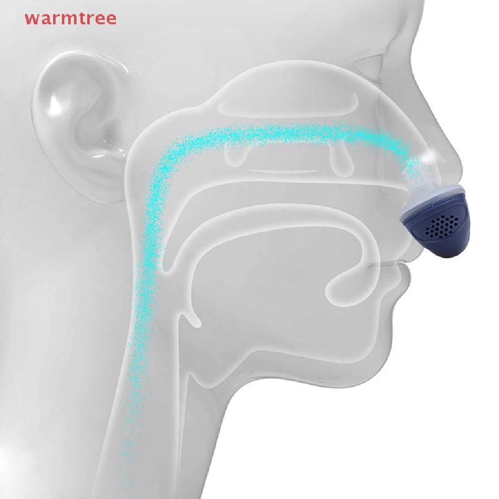 Dispositivo Anti Ronquidos Eléctrico Clip Nariz Tapón Ronquido Silencioso Ayuda Al Sueño